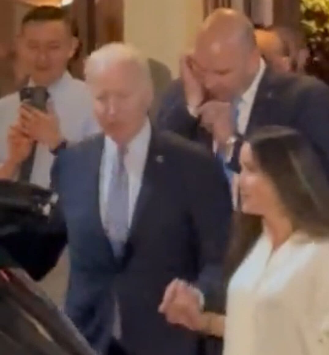 Joe Biden Appears to Need Help With Stairs From Daughter Ashley at New York City Restaurant