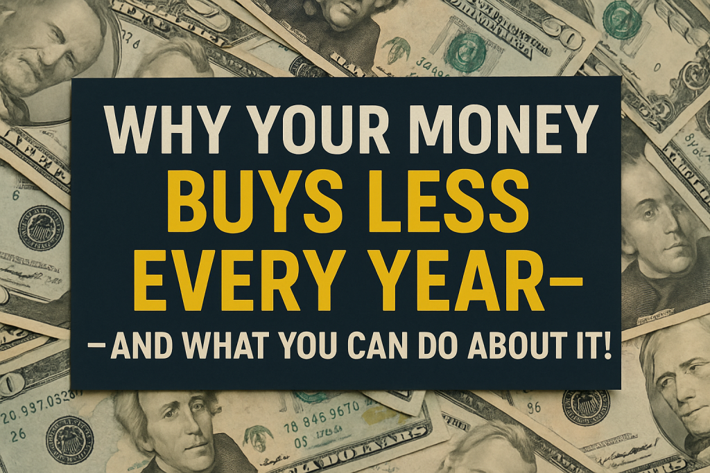 Why Your Money Buys Less Every Year And What You Can Do About It